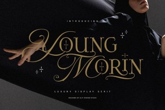 Young Morin Font: Creative Design Templates and Projects