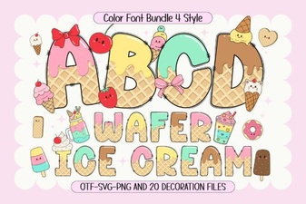 Wafer Ice Cream Font: Design Tips & Creative Uses