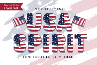 Craft Projects with the American Spirit Font