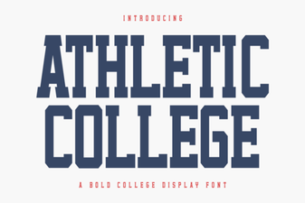 Athletic College Fonts: Creative Uses and Ideas