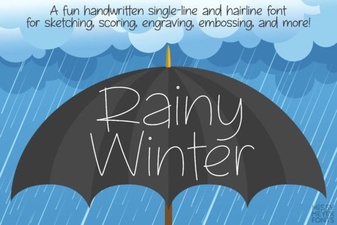 A Font for Beautiful Winter Web Designs