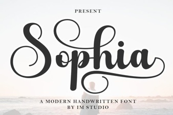 Sophia Font: Creative Type Design for Modern Projects